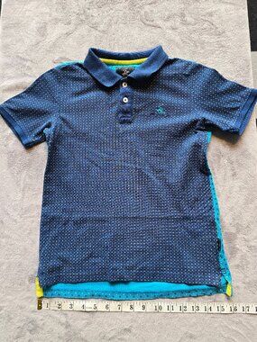 Beverly Hills Polo Club "Fifth Gear Turquoise" boys polo shirt  10-11